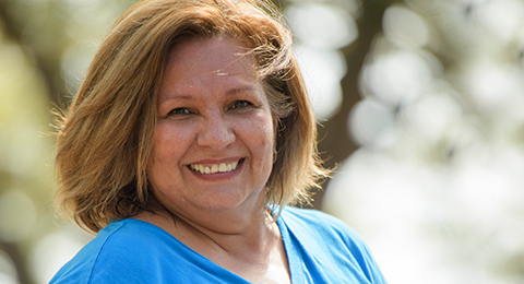 Carmen shoulder replacement patient